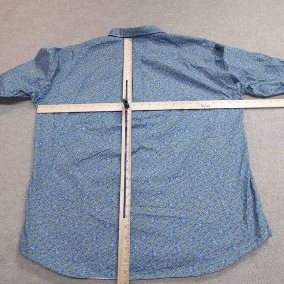 Original Stitch Shirt 2XL Blue All Over Print Pikachu Surfing Made in Japan - Picture 7 of 11